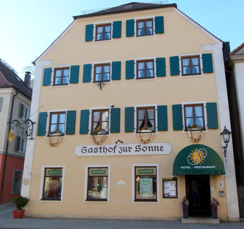 Hotel-Gasthof Zur Sonne Pappenheim Exterior photo